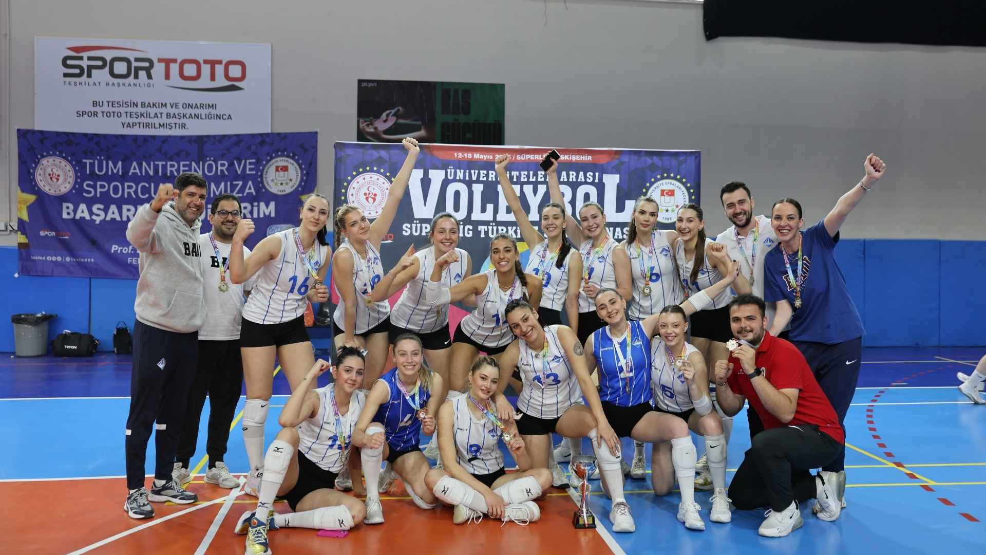 BAU is the Champion of Turkey!